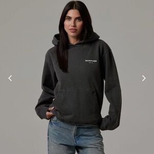 TALENTLESS Circle Logo Hoodie women’s XL steel grey